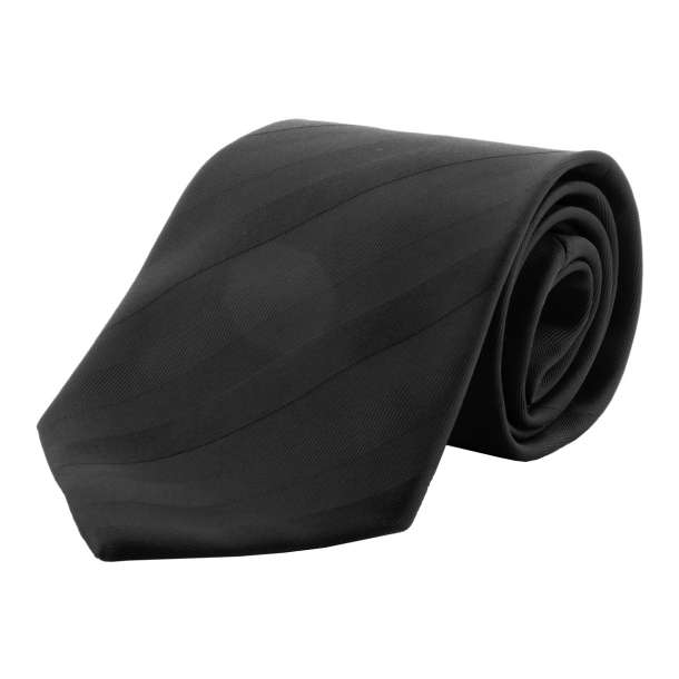 Stripes - krawat - Czarny