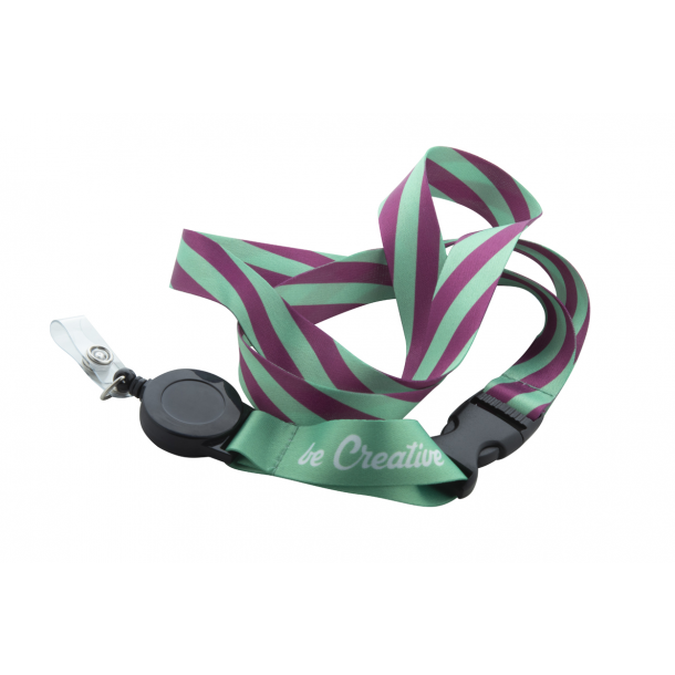 Subyard YoYo B RPET - personalizowana smycz sublimacyjna