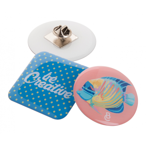 EpoBadge Maxi - odznaka/plakietka - Srebrny