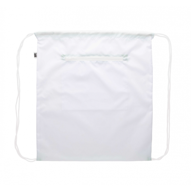 CreaDraw Zip RPET - personalizowany worek ze sznurkami