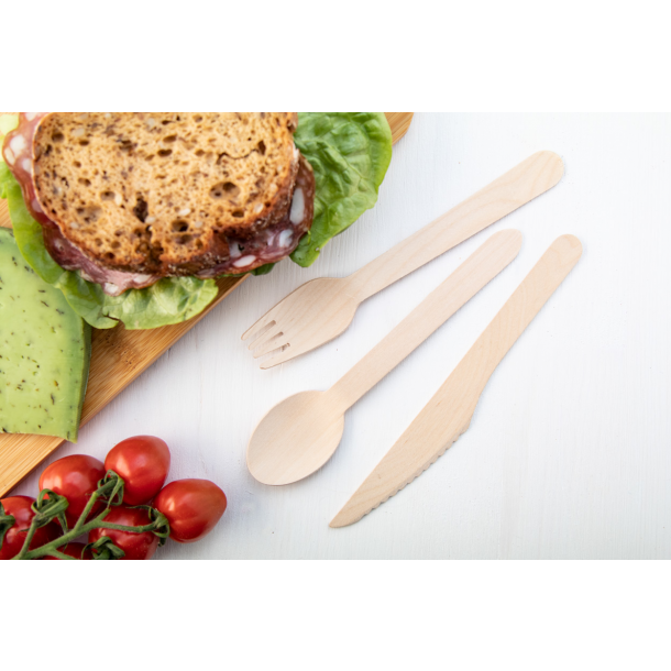 Woolly - drewniane sztućce