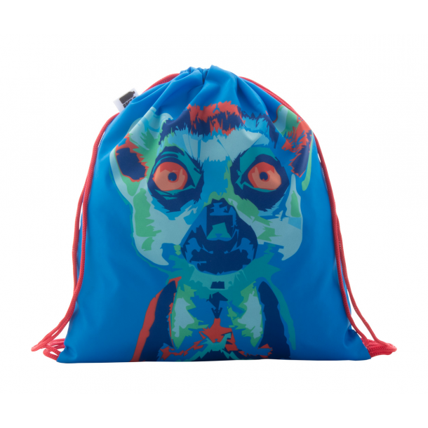 CreaDraw Kids RPET - personalizowany worek ze sznurkami dla dzieci