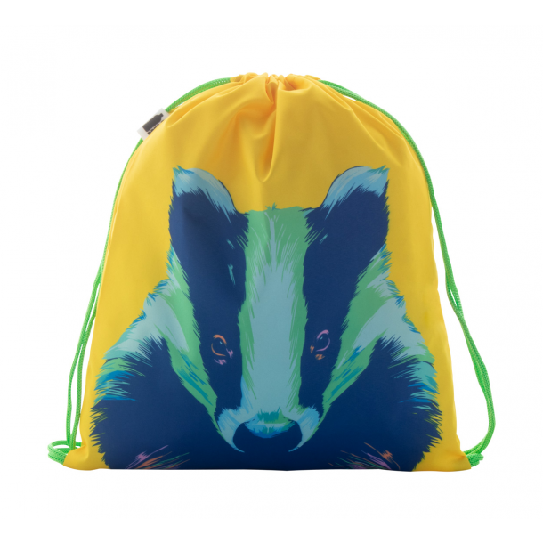 CreaDraw Kids RPET - personalizowany worek ze sznurkami dla dzieci