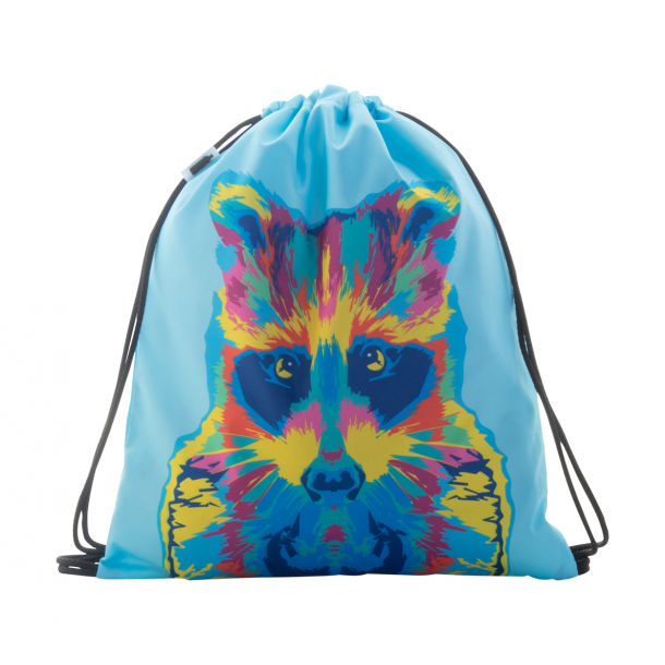 CreaDraw Kids RPET - personalizowany worek ze sznurkami dla dzieci