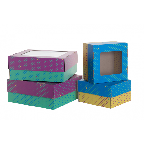 CreaBox Gift Box Window S - kartonik/pudełko