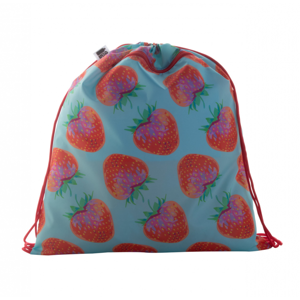 CreaDraw Zip RPET - personalizowany worek ze sznurkami