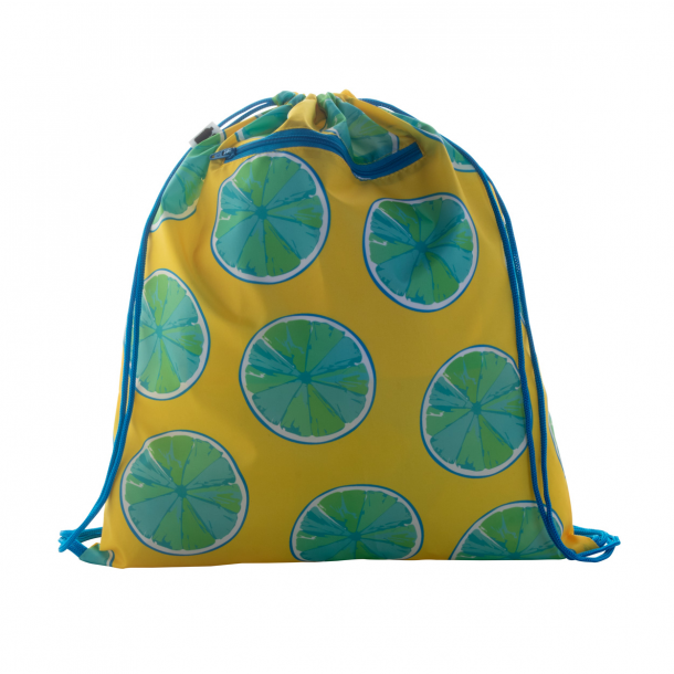 CreaDraw Zip RPET - personalizowany worek ze sznurkami