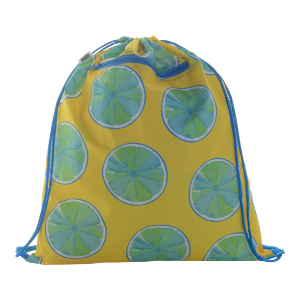 CreaDraw Zip RPET - personalizowany worek ze sznurkami