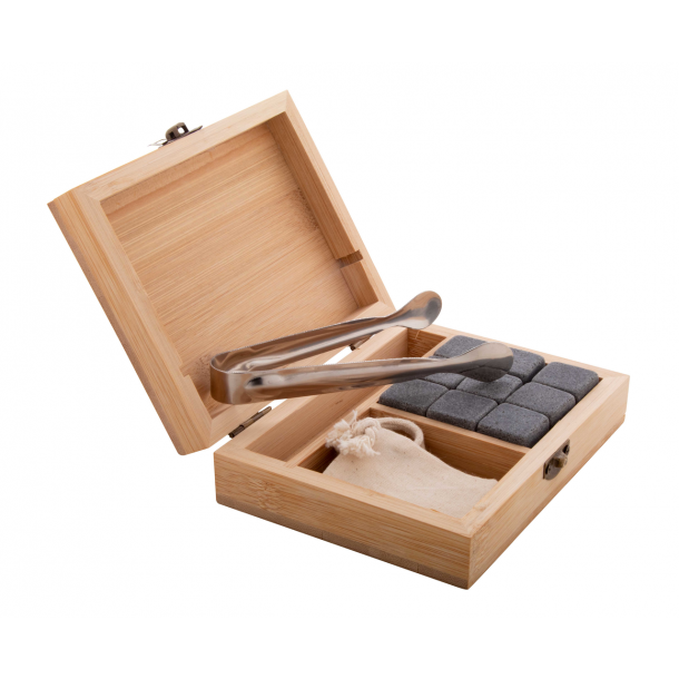 Bourbon - zestaw kostek lodu z kamienia