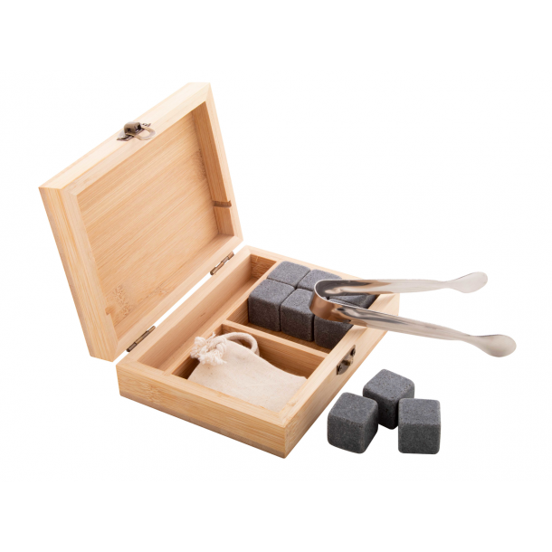 Bourbon - zestaw kostek lodu z kamienia