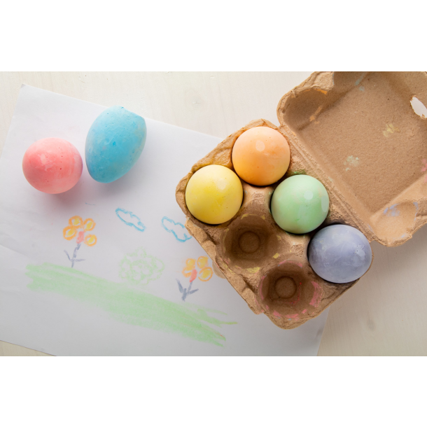 Pascha - kreda w kształcie jajek