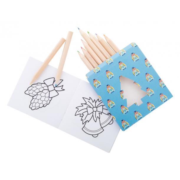 Fargelegg 12 - personalizowany zetaw do kolorowania / kredki