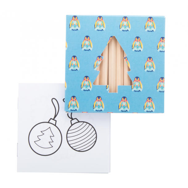 Fargelegg 12 - personalizowany zetaw do kolorowania / kredki