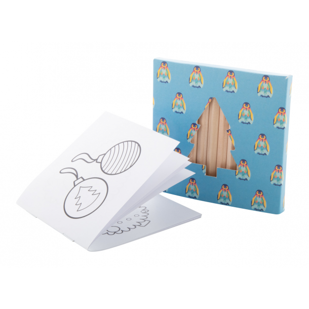 Fargelegg 12 - personalizowany zetaw do kolorowania / kredki