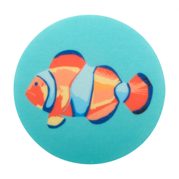 CreaFelt Drink - podkładka filcowa RPET w kształcie koła - Biały