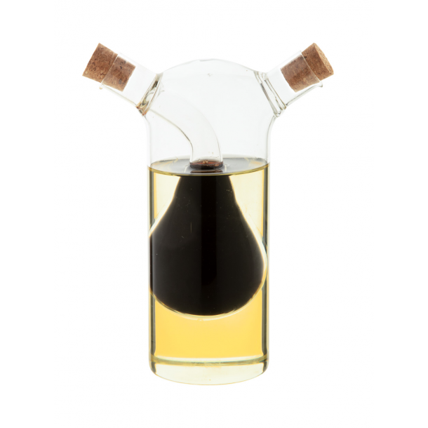 Vinaigrette - butelka oleju i octu