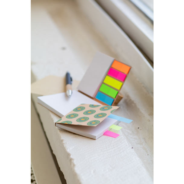 CreaStick Combo A Eco - personalizowany notatnik z kartkami samoprzylepnymi