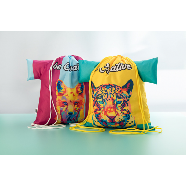 CreaDraw T RPET - personalizowany worek ze sznurkami