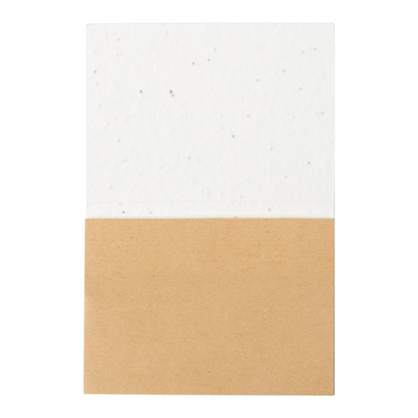 Zomek - notatnik samoprzylepny z papieru nasiennego