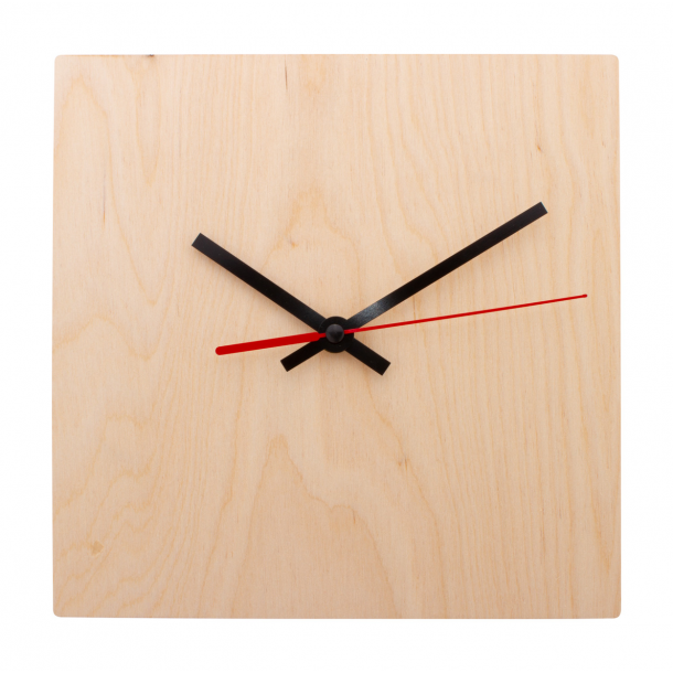 BeTime Wood B - personalizowany zegar ścienny