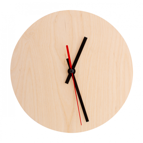 BeTime Wood D - personalizowany zegar ścienny