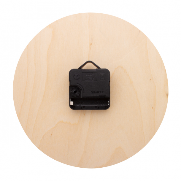 BeTime Wood D - personalizowany zegar ścienny