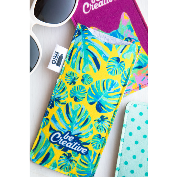 CreaFelt Sun - personalizowane etui RPET na okulary