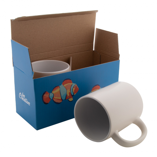 CreaBox Mug Double - personalizowane pudełko na dwa kubki