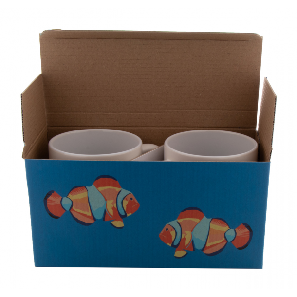 CreaBox Mug Double - personalizowane pudełko na dwa kubki