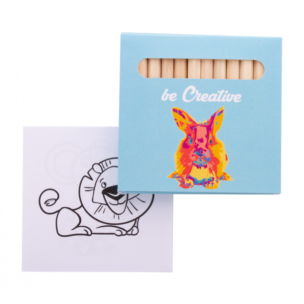 Coloxil 12 - personalizowany zestaw do kolorowania / zwierzęta