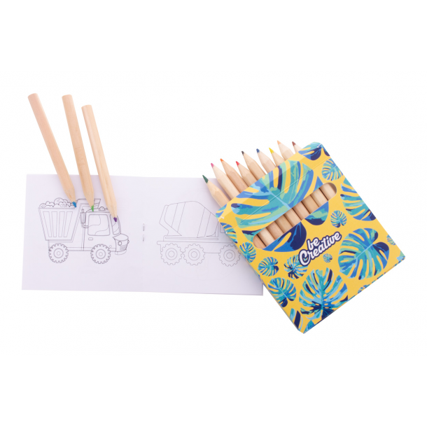 Coloxil 12 - personalizowany zestaw do kolorowania / auta