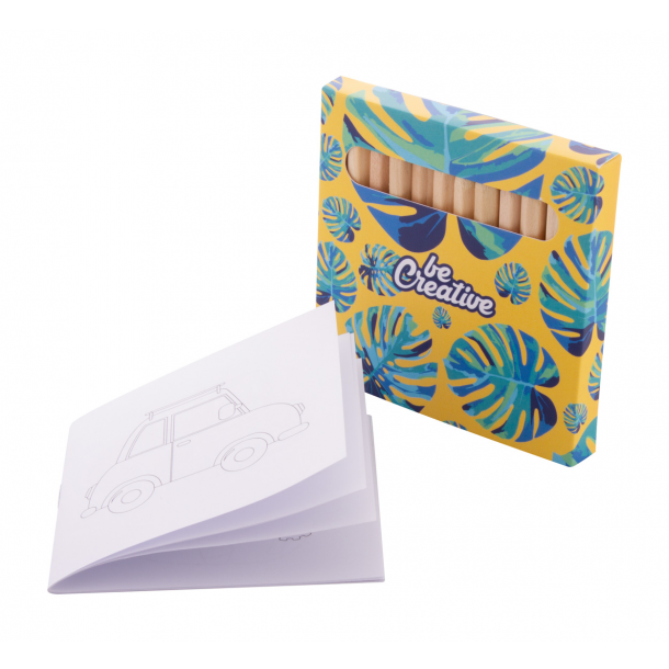 Coloxil 12 - personalizowany zestaw do kolorowania / auta