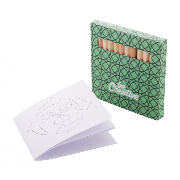 Coloxil 12 - personalizowany zestaw do kolorowania / ochrona środowiska - Biały
