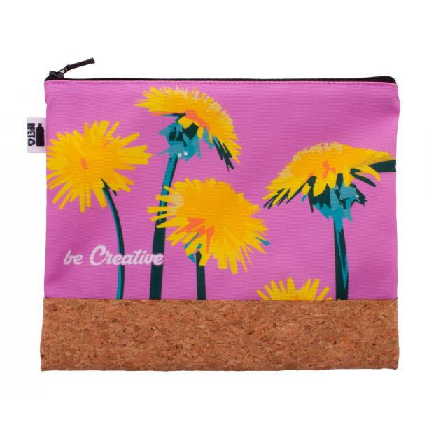 CreaBeauty Cork L RPET - personalizowana kosmetyczka