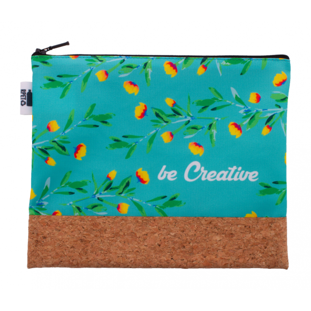 CreaBeauty Cork L RPET - personalizowana kosmetyczka