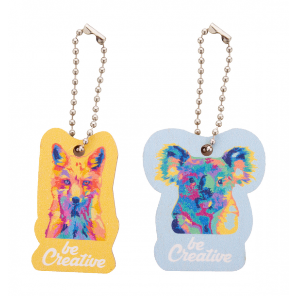 CreaFob Wood - personalizowany brelok