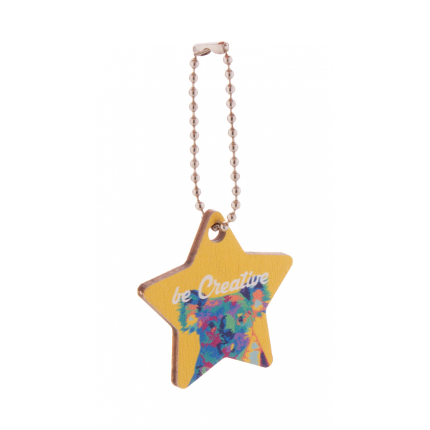 CreaFob Wood - personalizowany brelok