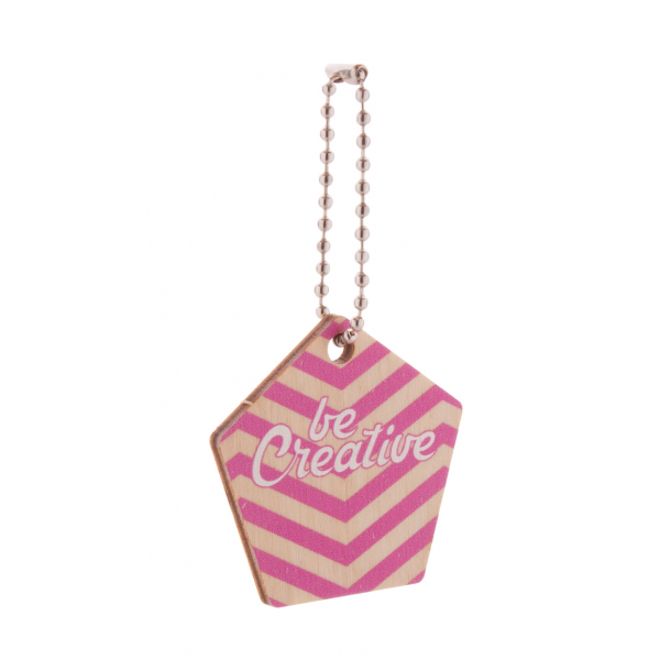 CreaFob Wood - personalizowany brelok