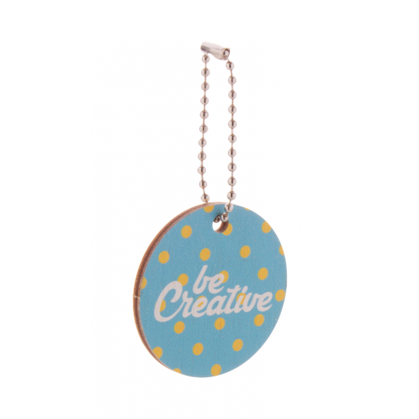 CreaFob Wood - personalizowany brelok