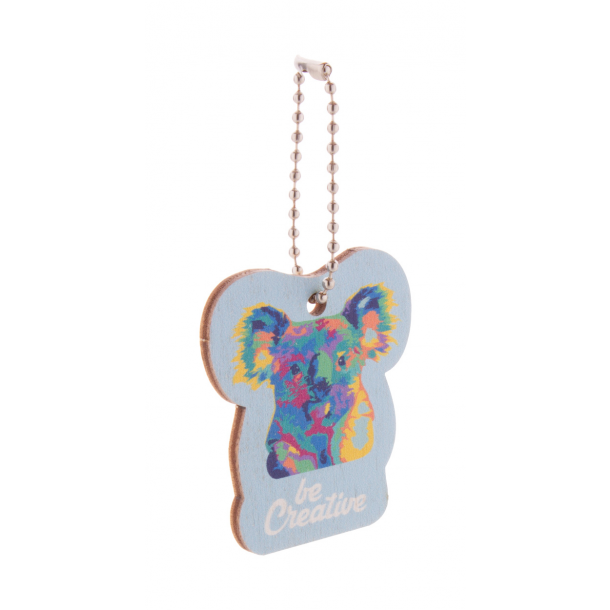 CreaFob Wood - personalizowany brelok