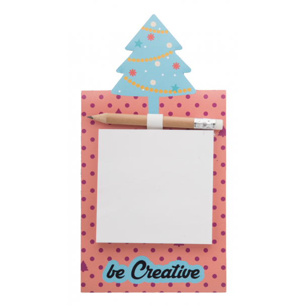 CreaStick Fridge Xmas - personalizowany magnes na lodówkę - Biały