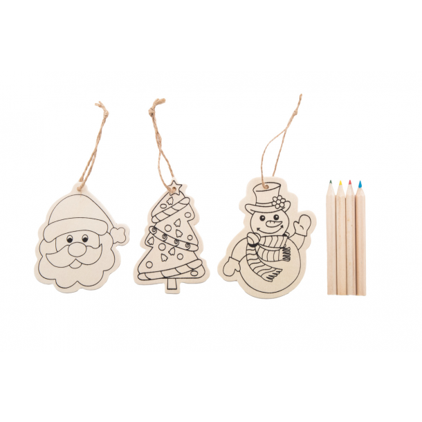 Sormela - ozdoby choinkowe do kolorowania