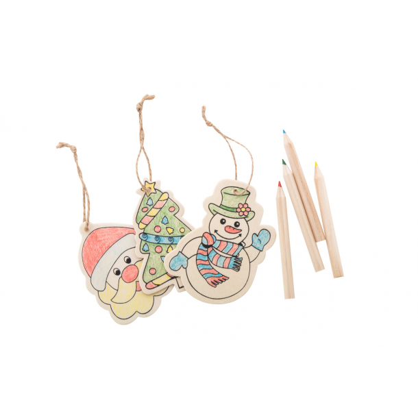 Sormela - ozdoby choinkowe do kolorowania