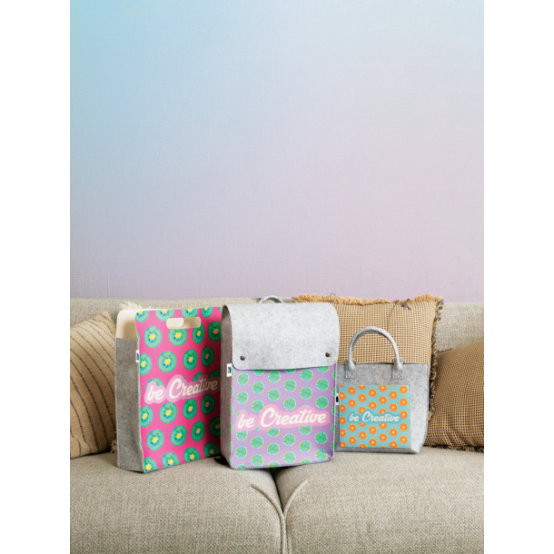CreaFelt Shop D - personalizowana torba na zakupy RPET