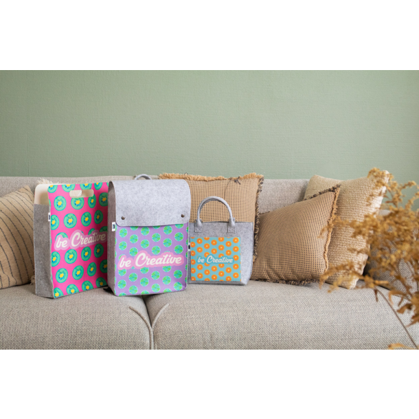 CreaFelt Shop D - personalizowana torba na zakupy RPET