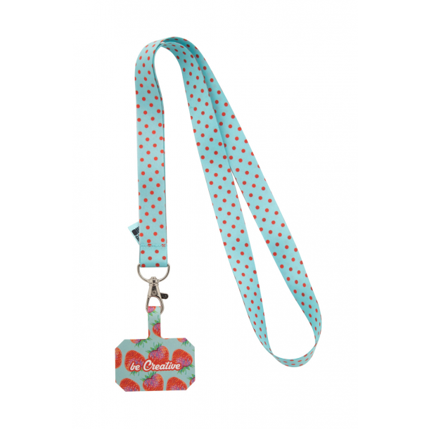 Subyard Mobile RPET - personalizowana smycz/uchwyt na telefon RPET