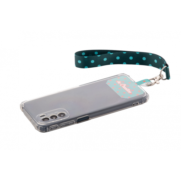 SuboFob Mobile RPET - personalizowany pasek na nadgarstek do telefonu RPET