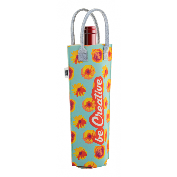 CreaFelt Vino - personalizowana torba na wino RPET