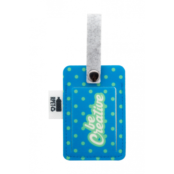 CreaFelt Tag - personalizowana przywieszka bagażowa RPET