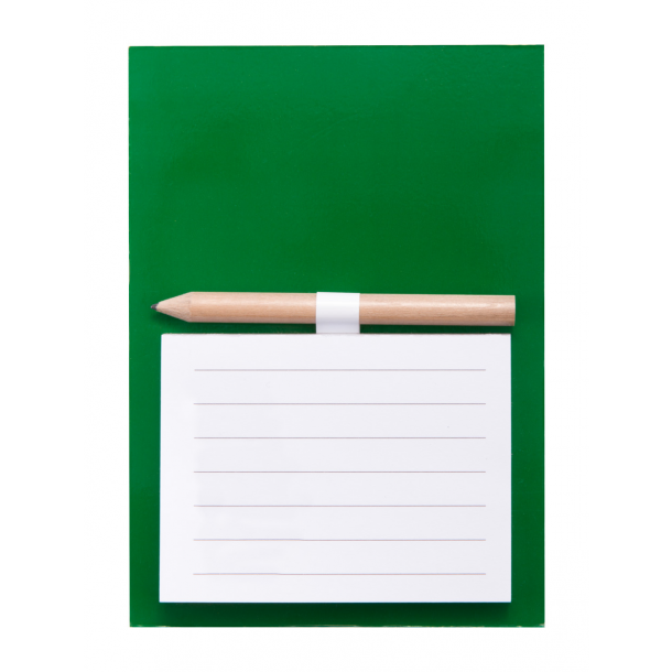 Yakari - magnetyczny notatnik - Zielony